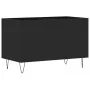 Schwarzer Plattenschrank aus Sperrholz, 74,5 x 38 x 48 cm von vidaXL, CD- und DVD-Speicher - Ref: Foro24-831725, Preis: 36,88...