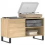 Sonoma oak engineered wood record cabinet 85x38x48 cm by vidaXL, CD and DVD storage - Ref: Foro24-831711, Price: 55,32 €, Dis...