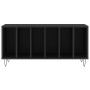 Schwarzer Plattenschrank aus Sperrholz, 100 x 38 x 48 cm von vidaXL, CD- und DVD-Speicher - Ref: Foro24-831749, Preis: 66,54 ...