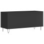Black plywood record cabinet 100x38x48 cm by vidaXL, CD and DVD storage - Ref: Foro24-831749, Price: 66,24 €, Discount: %