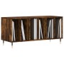 Scheibenschrank aus geräuchertem Eichensperrholz, 100 x 38 x 48 cm von vidaXL, CD- und DVD-Speicher - Ref: Foro24-831745, Pre...