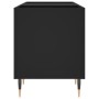 Schwarzer Plattenschrank aus Sperrholz, 121 x 38 x 48 cm von vidaXL, CD- und DVD-Speicher - Ref: Foro24-831669, Preis: 81,36 ...