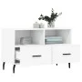 Sperrholz TV-Möbel weiß 80x36x50 cm von vidaXL, TV-Möbel - Ref: Foro24-828988, Preis: 66,44 €, Rabatt: %
