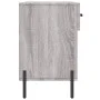 Sonoma gray engineered wood shoe bench 102x35x55 cm by vidaXL, Shoe racks and shoe organizers - Ref: Foro24-829754, Price: 59...