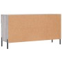 Sonoma gray engineered wood shoe bench 102x35x55 cm by vidaXL, Shoe racks and shoe organizers - Ref: Foro24-829754, Price: 60...