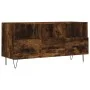 Smoked oak engineered wood TV cabinet 102x36x50 cm by vidaXL, TV Furniture - Ref: Foro24-829033, Price: 76,35 €, Discount: %