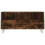 Smoked oak engineered wood TV cabinet 102x36x50 cm by vidaXL, TV Furniture - Ref: Foro24-829033, Price: 76,35 €, Discount: %