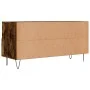Smoked oak engineered wood TV cabinet 102x36x50 cm by vidaXL, TV Furniture - Ref: Foro24-829033, Price: 76,35 €, Discount: %