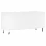 Plywood white record storage unit 100x38x48 cm by vidaXL, CD and DVD storage - Ref: Foro24-831748, Price: 76,05 €, Discount: %