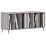 Schallplattenschrank aus grauem Sonoma-Sperrholz, 100 x 38 x 48 cm von vidaXL, CD- und DVD-Speicher - Ref: Foro24-831746, Pre...