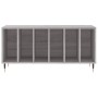 Schallplattenschrank aus grauem Sonoma-Sperrholz, 100 x 38 x 48 cm von vidaXL, CD- und DVD-Speicher - Ref: Foro24-831746, Pre...