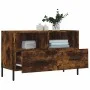 TV-Schrank aus geräuchertem Eichensperrholz, 80 x 36 x 50 cm von vidaXL, TV-Möbel - Ref: Foro24-828985, Preis: 58,06 €, Rabat...