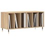 Sperrholz Scheibenmöbel Sonoma Eiche 100x38x48 cm von vidaXL, CD- und DVD-Speicher - Ref: Foro24-831743, Preis: 77,32 €, Raba...