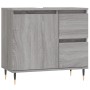 Badezimmerschrank aus grauem Sonoma-Sperrholz, 65 x 33 x 60 cm von vidaXL, Badezimmerwaschtische - Ref: Foro24-831602, Preis:...