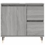 Badezimmerschrank aus grauem Sonoma-Sperrholz, 65 x 33 x 60 cm von vidaXL, Badezimmerwaschtische - Ref: Foro24-831602, Preis:...