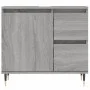 Sonoma gray plywood bathroom cabinet 65x33x60 cm by vidaXL, bathroom vanities - Ref: Foro24-831602, Price: 59,81 €, Discount: %