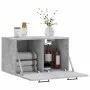 Concrete gray engineered wood wall cabinet 60x36.5x35 cm by vidaXL, Lockers and storage cabinets - Ref: Foro24-830032, Price:...