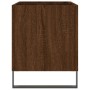 Mueble discos madera contrachapada roble marrón 74,5x38x48 cm de vidaXL, Almacenamiento para CD y DVD - Ref: Foro24-831739, P...