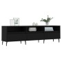 Schwarzer TV-Schrank aus Sperrholz, 150 x 30 x 44,5 cm von vidaXL, TV-Möbel - Ref: Foro24-831293, Preis: 100,51 €, Rabatt: %