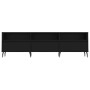 Schwarzer TV-Schrank aus Sperrholz, 150 x 30 x 44,5 cm von vidaXL, TV-Möbel - Ref: Foro24-831293, Preis: 100,51 €, Rabatt: %