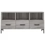 Sonoma TV-Möbel aus grauem Holzwerkstoff 102x36x50 cm von vidaXL, TV-Möbel - Ref: Foro24-829042, Preis: 62,38 €, Rabatt: %