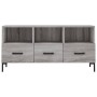 Sonoma TV-Möbel aus grauem Holzwerkstoff 102x36x50 cm von vidaXL, TV-Möbel - Ref: Foro24-829042, Preis: 62,92 €, Rabatt: %