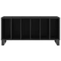 Plattenschrank aus Sperrholz schwarz 100x38x48 cm von vidaXL, CD- und DVD-Speicher - Ref: Foro24-831757, Preis: 81,64 €, Raba...