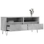 TV-Schrank aus betongrauem Sperrholz, 100 x 34,5 x 44,5 cm von vidaXL, TV-Möbel - Ref: Foro24-831240, Preis: 71,03 €, Rabatt: %