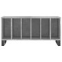 Furniture made of gray concrete plywood discs 100x38x48 cm by vidaXL, CD and DVD storage - Ref: Foro24-831760, Price: 77,33 €...
