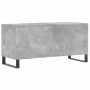 Furniture made of gray concrete plywood discs 100x38x48 cm by vidaXL, CD and DVD storage - Ref: Foro24-831760, Price: 77,33 €...