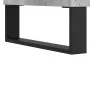 Mueble discos madera contrachapada gris hormigón 100x38x48 cm de vidaXL, Almacenamiento para CD y DVD - Ref: Foro24-831760, P...