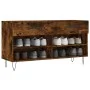 Shoe bench engineered wood smoked oak 102x35x55 cm by vidaXL, Shoe racks and shoe organizers - Ref: Foro24-829737, Price: 52,...