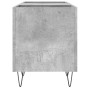 Plattenschrank aus betongrauem Sperrholz, 121 x 38 x 48 cm von vidaXL, CD- und DVD-Speicher - Ref: Foro24-831680, Preis: 72,9...