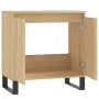 Armario de baño madera de ingeniería roble Sonoma 58x33x60 cm de vidaXL, Tocadores de baño - Ref: Foro24-831591, Precio: 64,7...