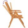 Liegende Gartenstühle 3 Stück aus massivem Akazienholz von vidaXL, Gartenstühle - Ref: Foro24-362232, Preis: 263,44 €, Rabatt: %