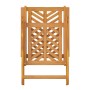 Liegende Gartenstühle 3 Stück aus massivem Akazienholz von vidaXL, Gartenstühle - Ref: Foro24-362232, Preis: 263,44 €, Rabatt: %