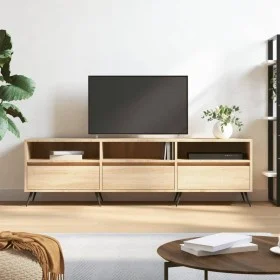 TV-Schrank aus Sonoma-Eichensperrholz, 150 x 30 x 44,5 cm von vidaXL, TV-Möbel - Ref: Foro24-831255, Preis: 87,58 €, Rabatt: %