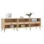 TV-Schrank aus Sonoma-Eichensperrholz, 150 x 30 x 44,5 cm von vidaXL, TV-Möbel - Ref: Foro24-831255, Preis: 87,58 €, Rabatt: %
