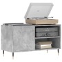 Concrete gray engineered wood disc cabinet 85x38x48 cm by vidaXL, CD and DVD storage - Ref: Foro24-831696, Price: 44,26 €, Di...