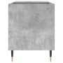 Concrete gray engineered wood disc cabinet 85x38x48 cm by vidaXL, CD and DVD storage - Ref: Foro24-831696, Price: 44,26 €, Di...