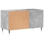 Betongrauer Plattenschrank aus Holzwerkstoff, 85 x 38 x 48 cm von vidaXL, CD- und DVD-Speicher - Ref: Foro24-831696, Preis: 4...