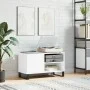 Scheibenschrank aus Holzwerkstoff weiß 85x38x48 cm von vidaXL, CD- und DVD-Speicher - Ref: Foro24-831708, Preis: 53,75 €, Rab...