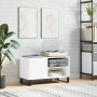 Scheibenschrank aus Holzwerkstoff weiß 85x38x48 cm von vidaXL, CD- und DVD-Speicher - Ref: Foro24-831708, Preis: 54,44 €, Rab...