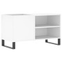 Scheibenschrank aus Holzwerkstoff weiß 85x38x48 cm von vidaXL, CD- und DVD-Speicher - Ref: Foro24-831708, Preis: 54,44 €, Rab...