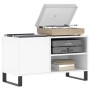 Scheibenschrank aus Holzwerkstoff weiß 85x38x48 cm von vidaXL, CD- und DVD-Speicher - Ref: Foro24-831708, Preis: 54,44 €, Rab...