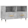 TV-Schrank aus betongrauem Sperrholz, 80 x 36 x 50 cm von vidaXL, TV-Möbel - Ref: Foro24-828952, Preis: 47,03 €, Rabatt: %