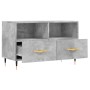TV-Schrank aus betongrauem Sperrholz, 80 x 36 x 50 cm von vidaXL, TV-Möbel - Ref: Foro24-828952, Preis: 47,03 €, Rabatt: %