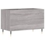 Mueble discos madera contrachapada gris sonoma 74,5x38x48 cm de vidaXL, Almacenamiento para CD y DVD - Ref: Foro24-831722, Pr...