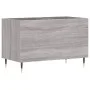 Mueble discos madera contrachapada gris sonoma 74,5x38x48 cm de vidaXL, Almacenamiento para CD y DVD - Ref: Foro24-831722, Pr...