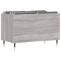 Mueble discos madera contrachapada gris sonoma 74,5x38x48 cm de vidaXL, Almacenamiento para CD y DVD - Ref: Foro24-831722, Pr...